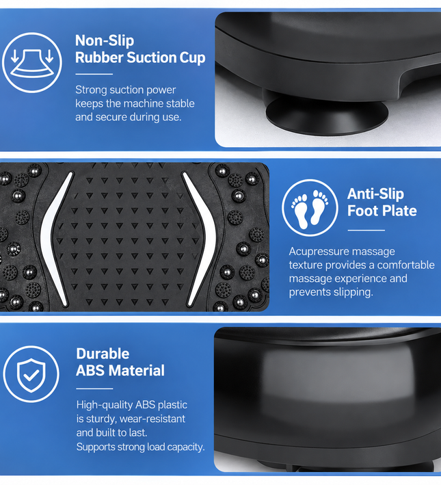 Vibration Plate Fitness Exercise and Massage Machine