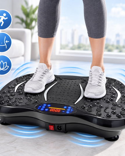 Vibration Plate Fitness Exercise and Massage Machine