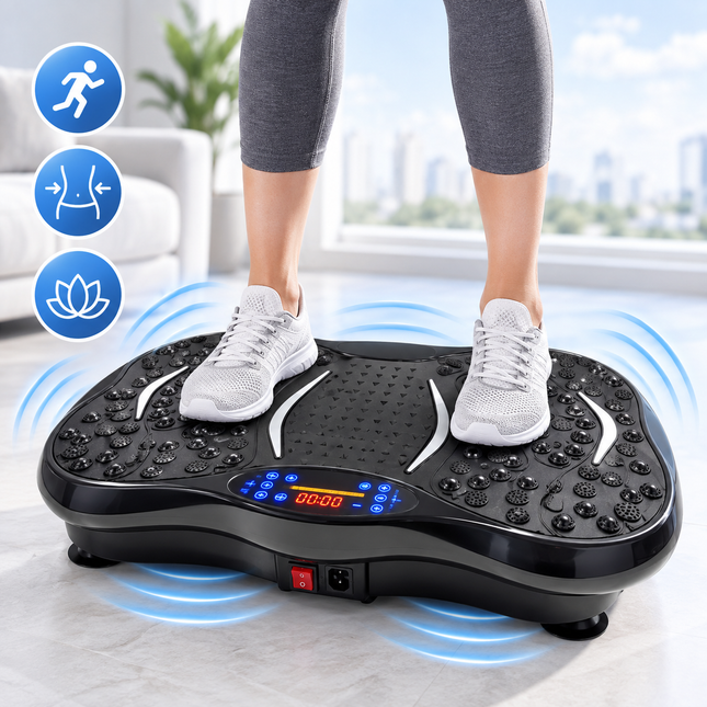 Vibration Plate Fitness Exercise and Massage Machine