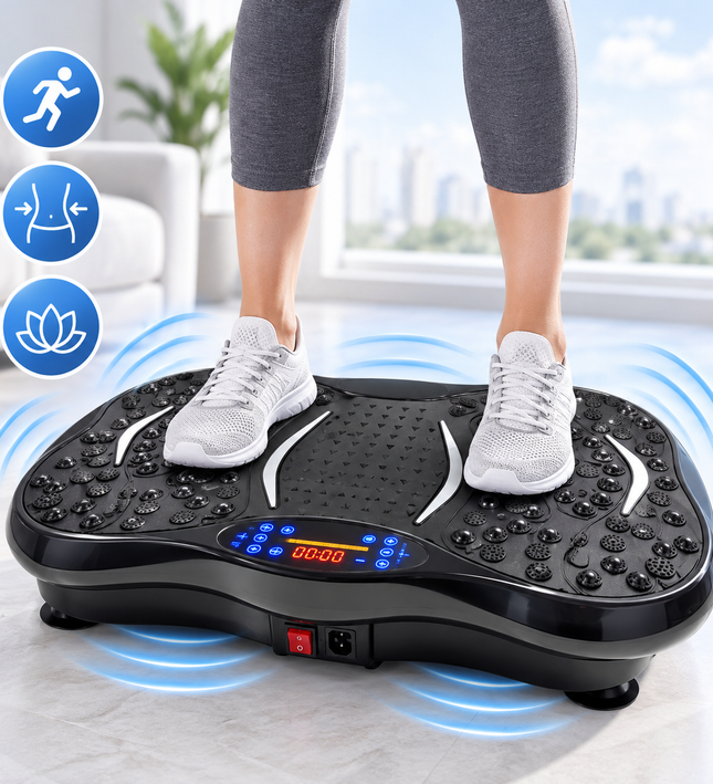 Vibration Plate Fitness Exercise and Massage Machine
