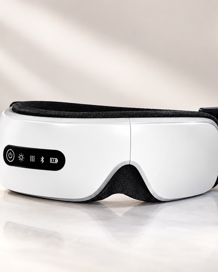 Wireless Heated Eye Massager with Air Pressure & Bluetooth