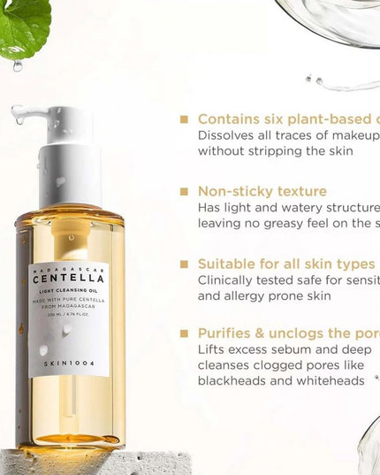 SKIN1004 Madagascar Centella Light Cleansing Oil 200ml
