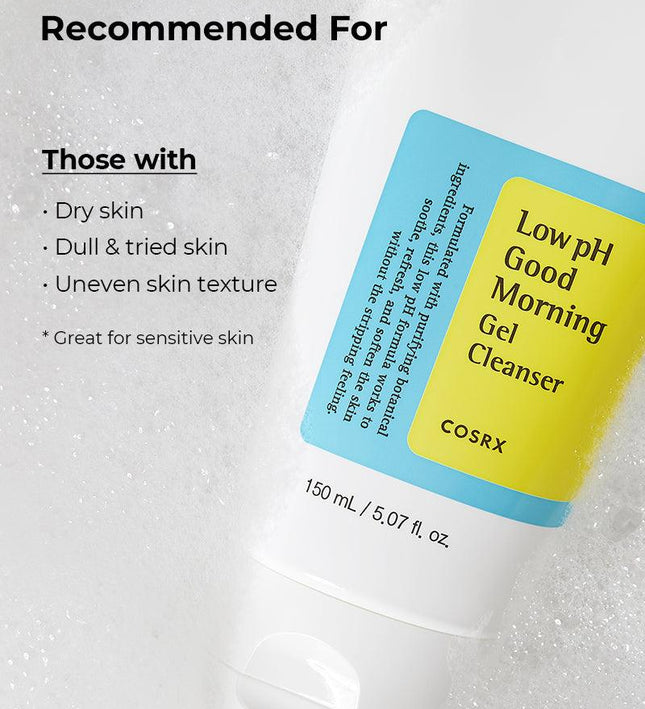 COSRX Low pH Good Morning Gel Cleanser 150ml