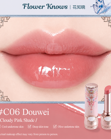 Flower Knows Butterfly Cloud Collar Glossy Lipsticks