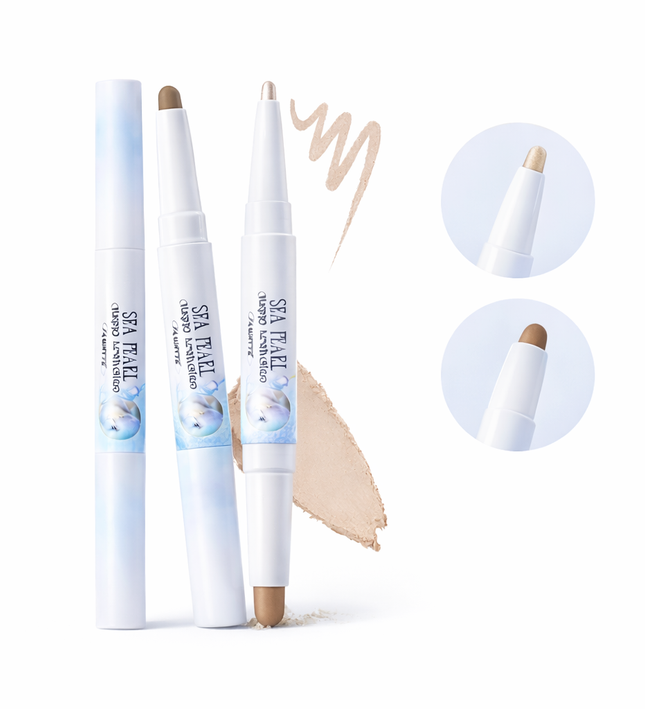 Flortte Glass Sea Collection Dual-Ended Highlight & Contour Pen