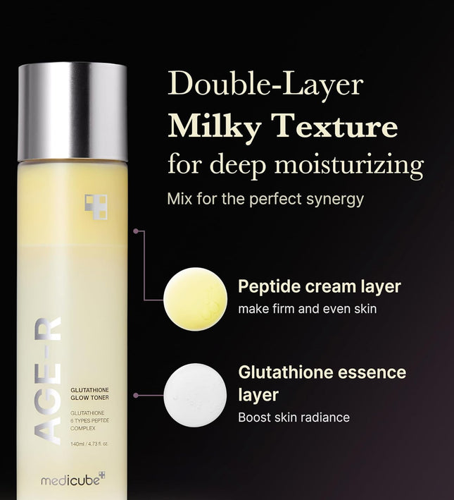Medicube Age-R Glutathione Glow Milky Toner