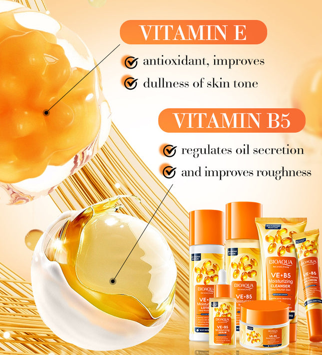 BIOAQUA New Vitamin E +B5 Skin Care Kit