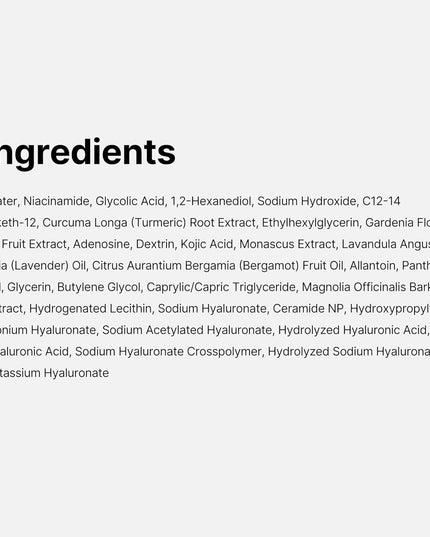 Medicube Kojic Acid Turmeric Resurfacing Toner