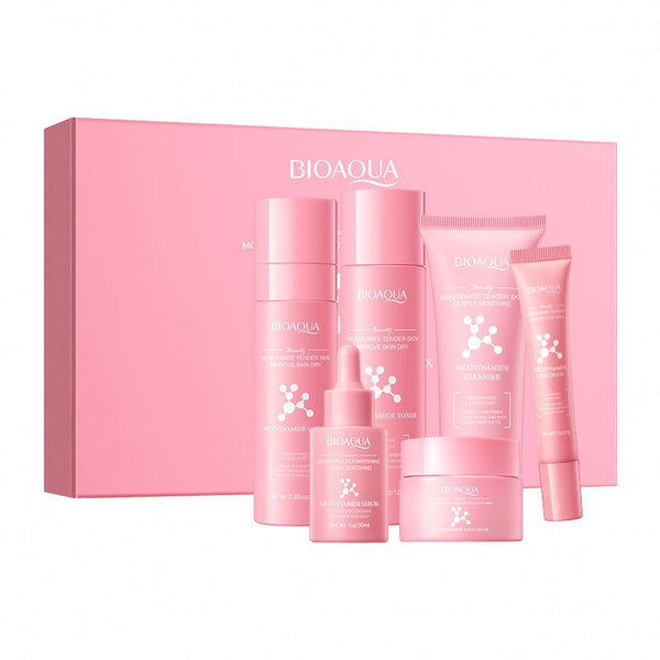 BIOAQUA Nicotinamide Moisturizing 6-piece Skin Care Set