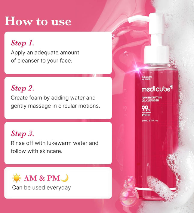Medicube PDRN Hydrating Gel Cleanser