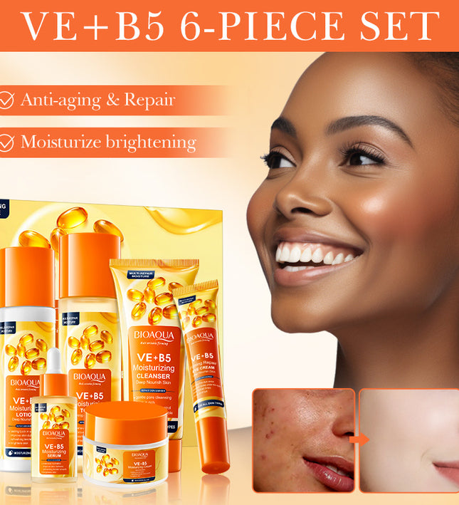 BIOAQUA New Vitamin E +B5 Skin Care Kit