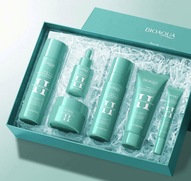 Hyaluronic Acid Moisturizing Repair Set Vitamin C Brightening Firming Facial Skin Care Face Cream