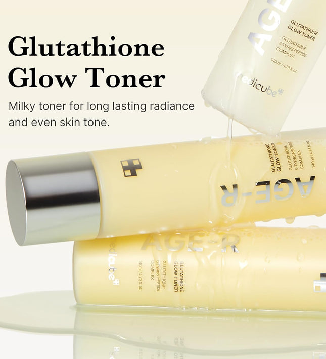 Medicube Age-R Glutathione Glow Milky Toner