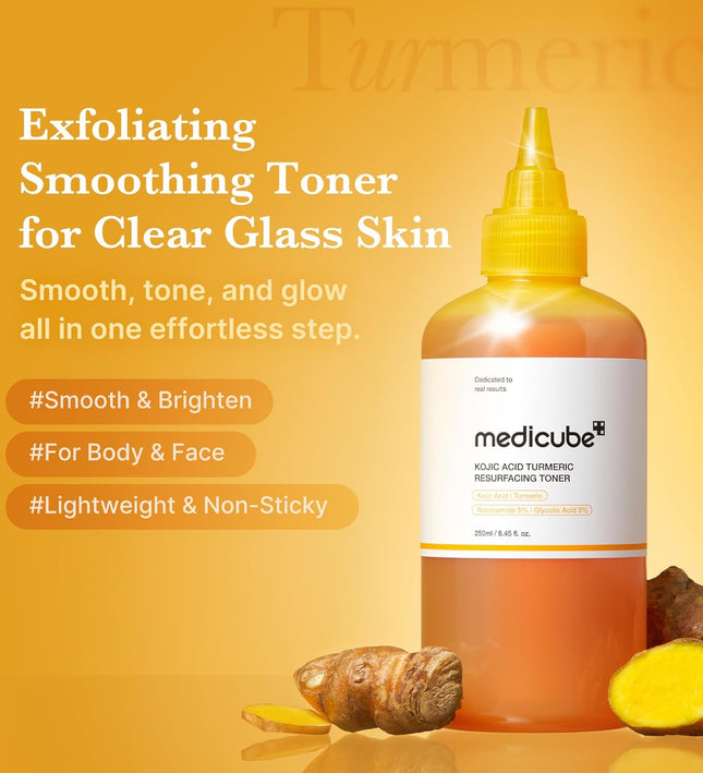 Medicube Kojic Acid Turmeric Resurfacing Toner
