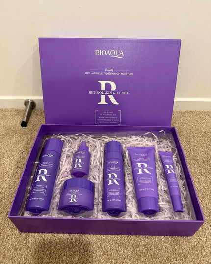 BIOAQUA Natural Skin Care Kit Retinol Brightening Serum Face Care Anti-aging Anti-wrinkle Moisturizing Retinol Skin Care Set