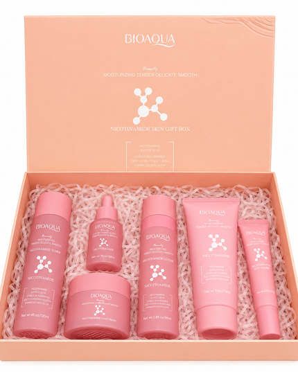 BIOAQUA Nicotinamide Moisturizing 6-piece Skin Care Set
