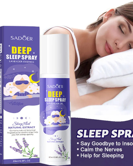 SADOER Deep Sleep Lavender Pillow Spray – 85ml
