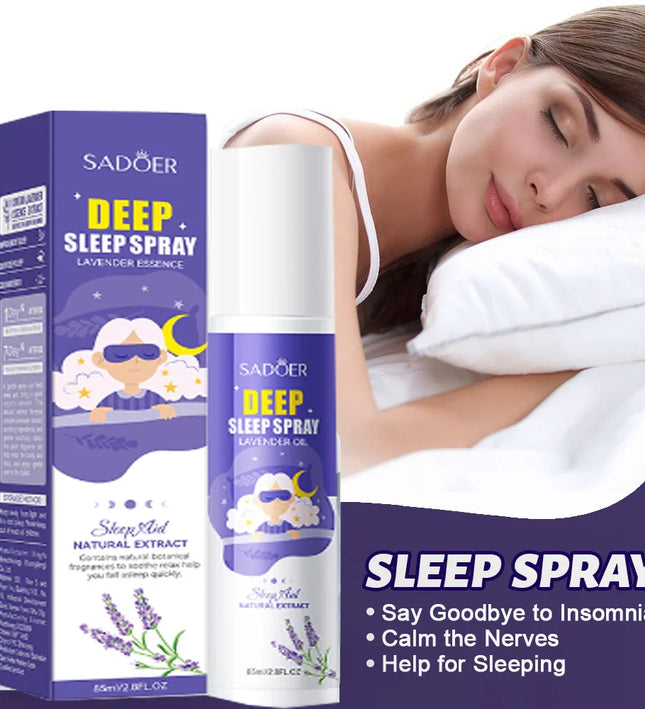 SADOER Deep Sleep Lavender Pillow Spray – 85ml