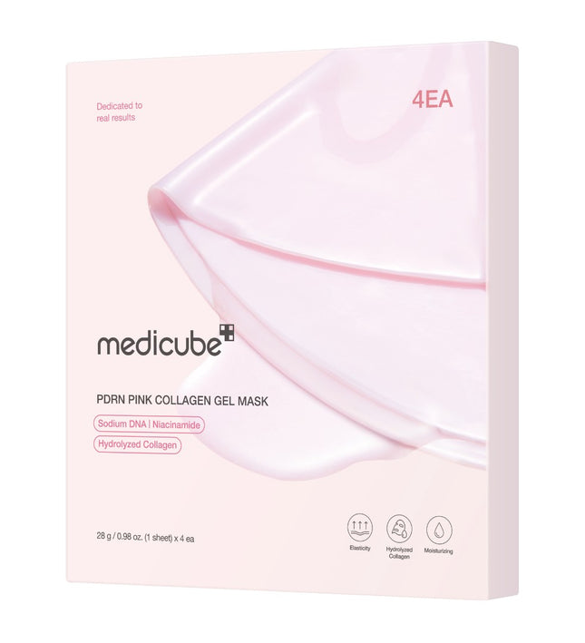 Medicube PDRN Pink Collagen Gel Mask - 4 Pack