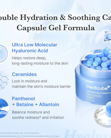 Medicube Hyaluronic Moisturizing Capsule Cream
