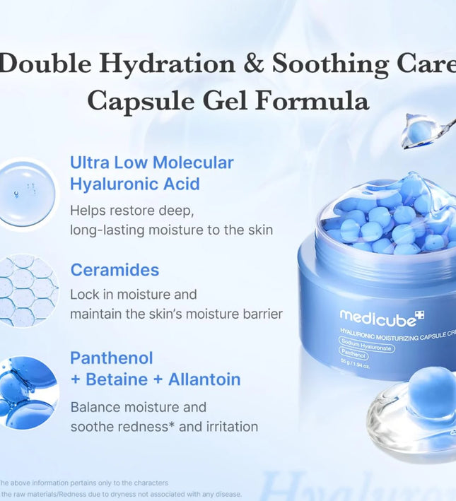 Medicube Hyaluronic Moisturizing Capsule Cream