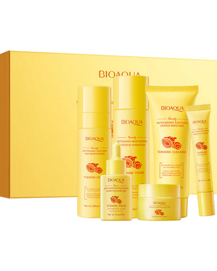 BIOAQUA Turmeric Facial Skincare Set