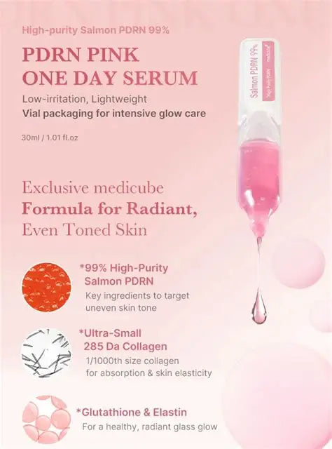 Medicube PDRN Pink One Day Serum Set (1.5ml x 10ea)