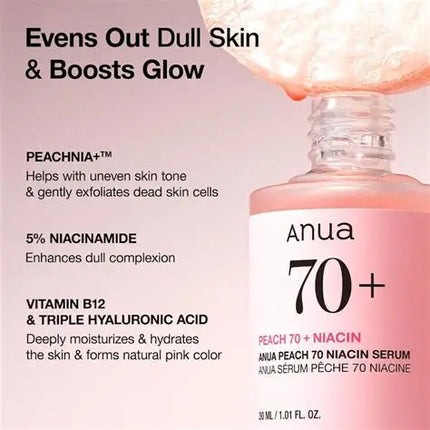 Anua Peach 70 Niacin Serum 30ml