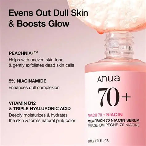 Anua Peach 70 Niacin Serum 30ml