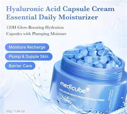 Medicube Hyaluronic Moisturizing Capsule Cream