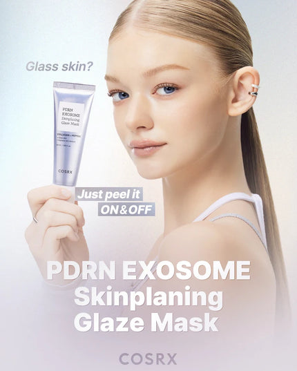 COSRX PDRN EXOSOME Skinplaning Glaze Mask 50ml with Brush