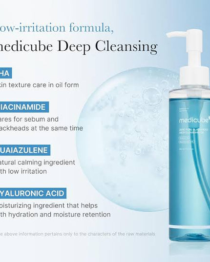 Medicube Zero Pore Blackhead Deep Cleansing Oil