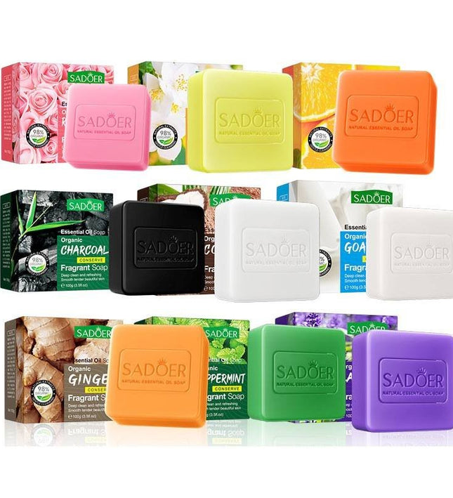 SADOER Essential Oil Soap Collection – 100g
