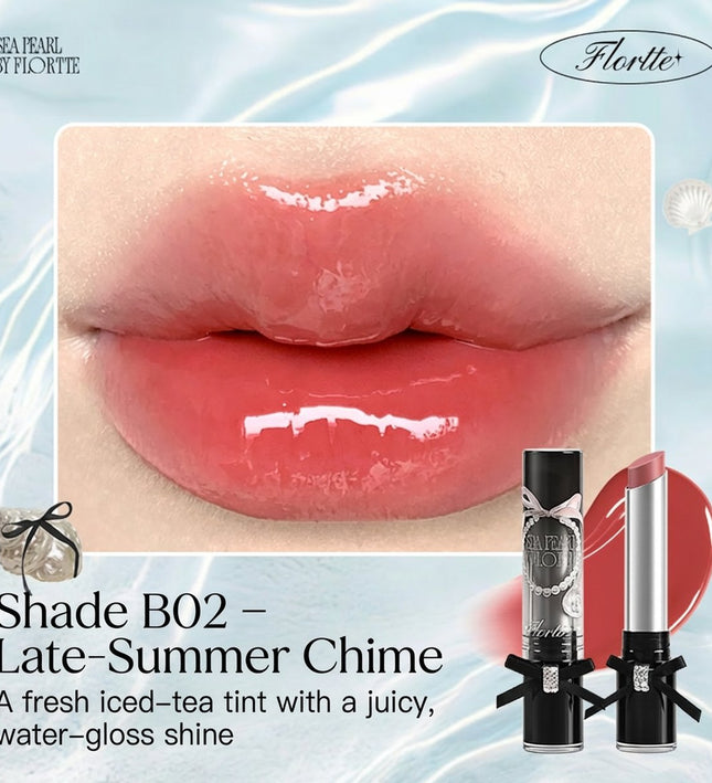 FLORTTE Sea Pearl Series Solid Lip Gloss Lip Stick