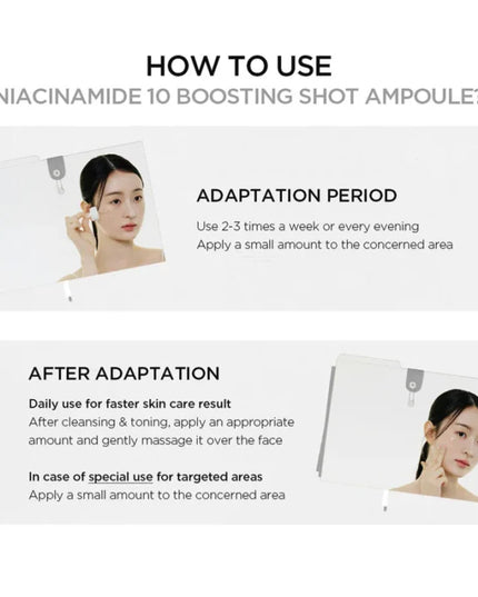 SKIN1004 Madagascar Centella Niacinamide 10 Boosting Shot Ampoule