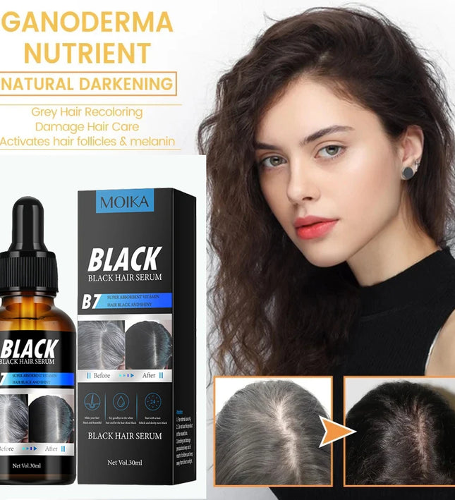 MOIKA Black Hair Serum for Hair Loss 30ml