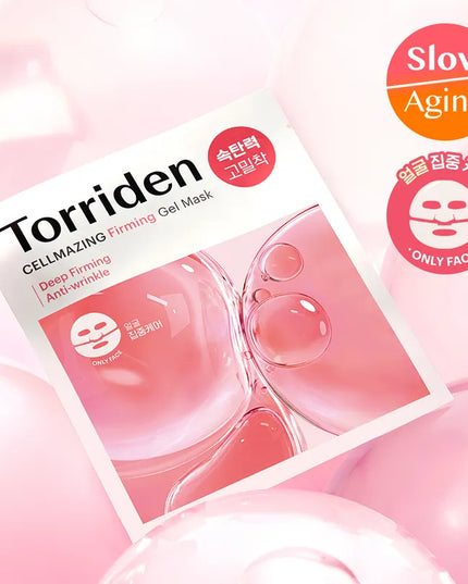 Torriden Cellmazing Firming Gel Mask and Neck Mask 4 Pack