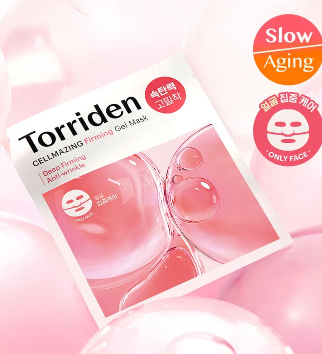 Torriden Cellmazing Firming Gel Mask and Neck Mask 4 Pack