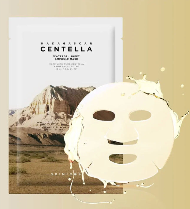 SKIN1004 Madagascar Centella Watergel Sheet Ampoule Mask (5 Pack)