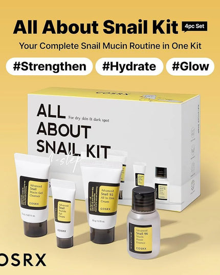 COSRX All About Snail Kit (4-Step Travel Set)