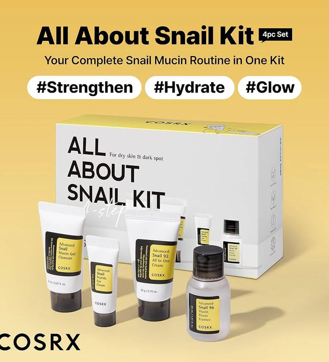 COSRX All About Snail Kit (4-Step Travel Set)