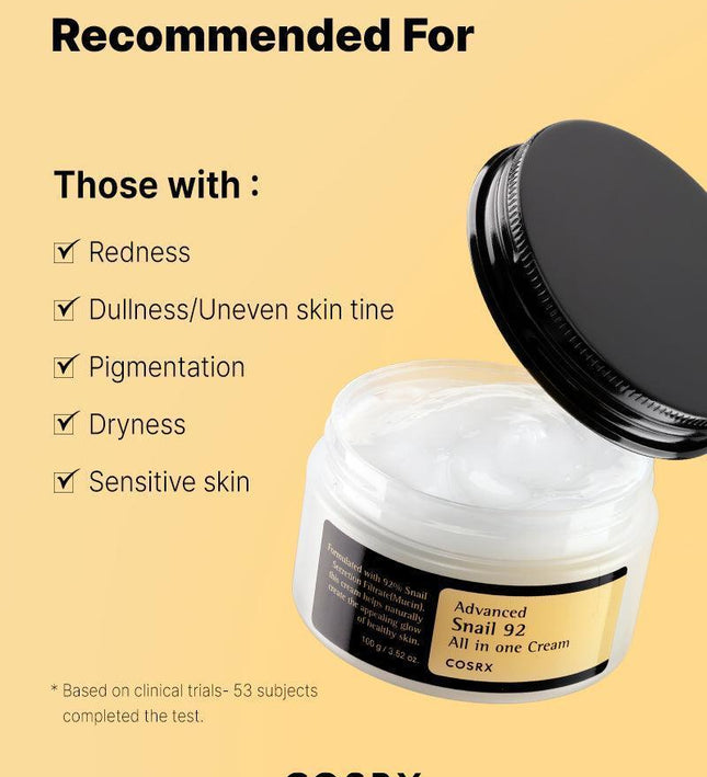 COSRX Advanced Snail 92 All In One Cream 100g