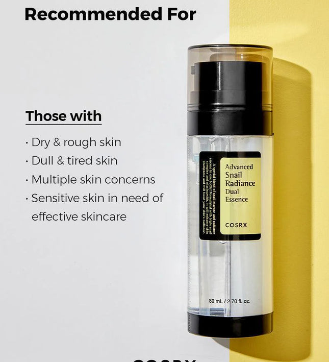 COSRX Advanced Snail Radiance Dual Essence 80ml
