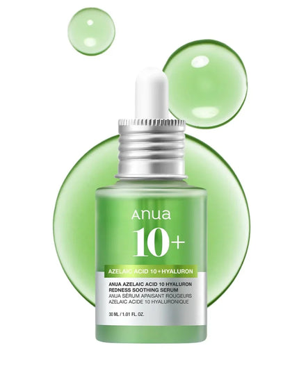 Anua Azelaic Acid 10% + Hyaluron Redness Soothing Serum 30ml