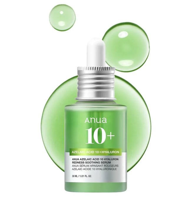 Anua Azelaic Acid 10% + Hyaluron Redness Soothing Serum 30ml