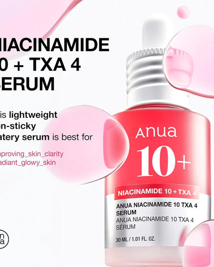 Anua Niacinamide 10% + TXA 4% Serum 30ml