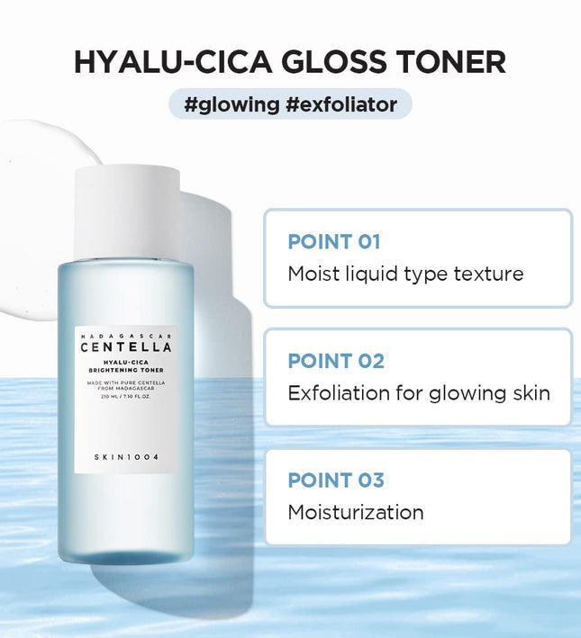 SKIN1004 Madagascar Centella Hyalu-Cica Brightening Toner 210ml