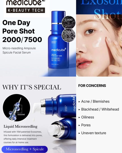 Medicube One Day Exosome Shot 7500