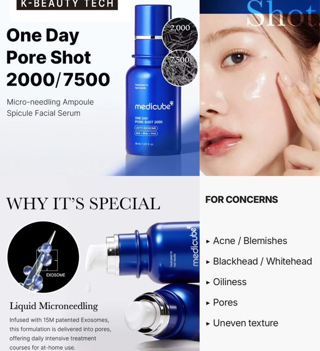 Medicube One Day Exosome Shot 7500