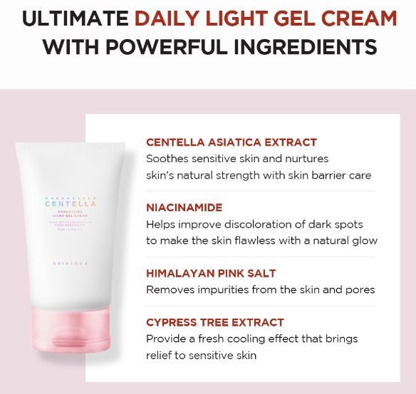 SKIN1004 Madagascar Centella Poremizing Light Gel Cream 75ml